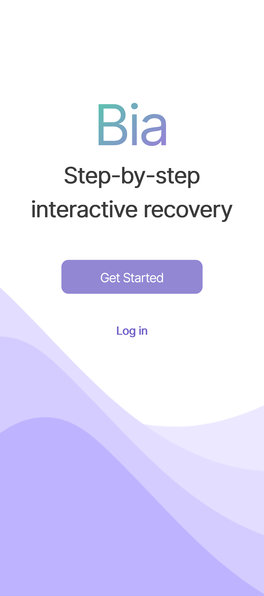 The Bia client app, showing a guided exposure exercise